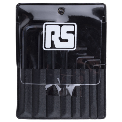 RS PRO 8 piece L Shape Metric Hex Key Set, 0.7 → 4mm