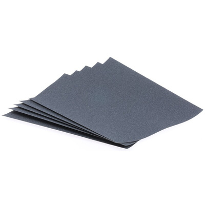 Norton T489 Waterproof Sheets P100 Grit Fine Sanding Sheet, 280mm x 230mm