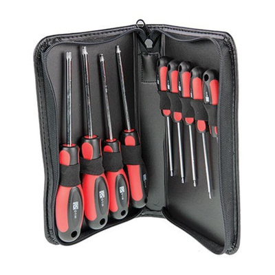 RS PRO Torx Insulated Screwdriver Set, 9-Piece