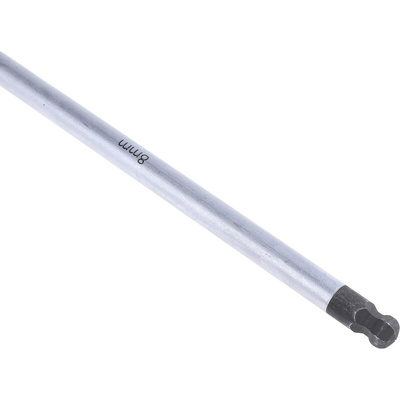 RS PRO T Shape Metric Hex Key, 8mm