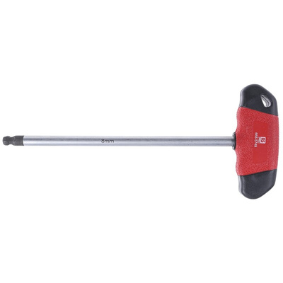 RS PRO T Shape Metric Hex Key, 8mm