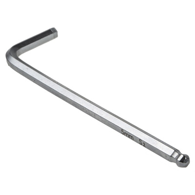 RS PRO 9 piece L Shape Metric Hex Key Set, 1.5mm