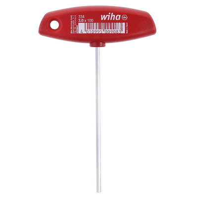 Wiha T Shape Metric Hex Key, 3mm