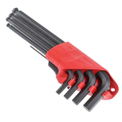 Facom 9 piece L Shape Metric Hex Key Set, 1.5mm