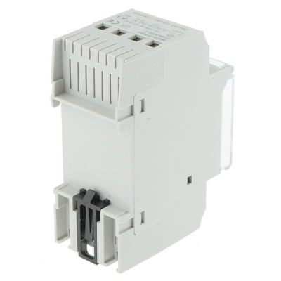 2 Channel Digital DIN Rail Time Switch Measures Hours, Minutes, 110 → 230 V ac