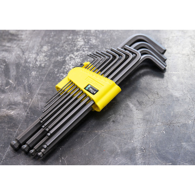 Wera 13 piece L Shape Imperial Hex Key Set, 0.05 → 3/8in