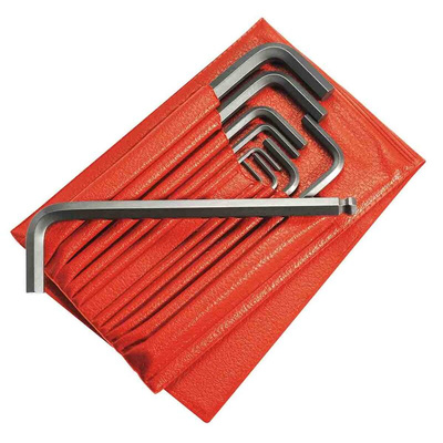 Facom 12 piece Metric Hex Key Set, 1.5mm