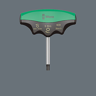 Wera T Shape Metric Hex Key, 5mm