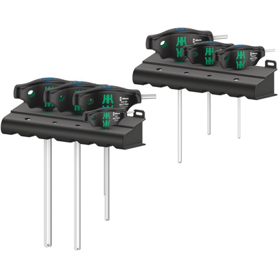 Wera 7 piece T Shape Metric Hex Key Set