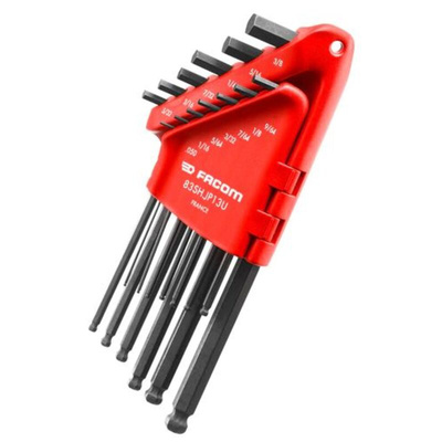 Facom 13 piece L Shape Hex Key Set