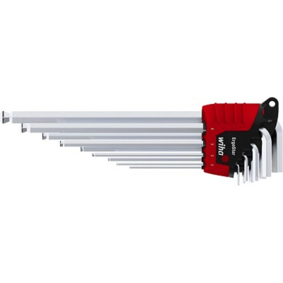 Wiha 10 piece L Shape Metric Hex Key Set, 1.5 → 10mm