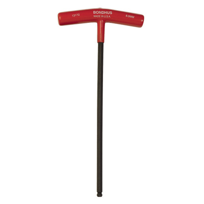 Bondhus T Shape Metric Hex Key, 8mm