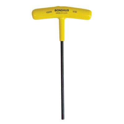 Bondhus T Shape Imperial Hex Key, 5/32in