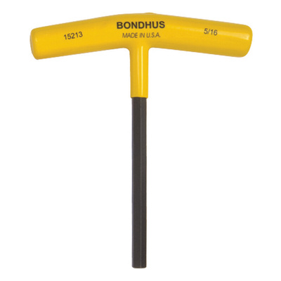 Bondhus T Shape Imperial Hex Key, 5/16in