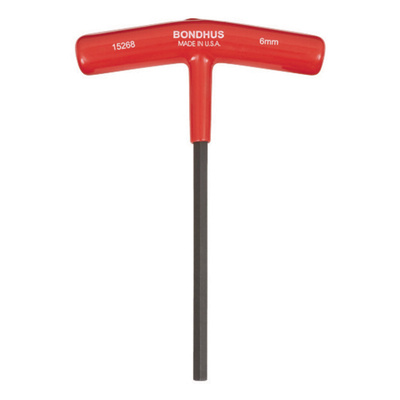 Bondhus T Shape Metric Hex Key, 6mm