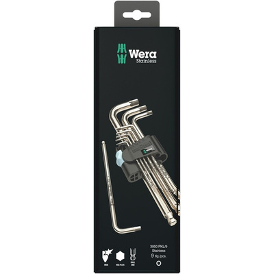 Wera 9 piece L Shape