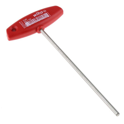 Wiha T Shape Metric Hex Key, 4mm