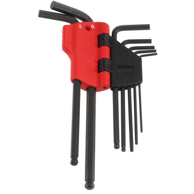 Facom 7 piece L Shape Metric Hex Key Set, 1.5mm
