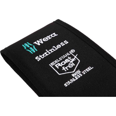 Wera 9 piece L Shape Imperial Hex Key Set, 7/64 → 3/8in