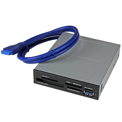 Startech 6 port USB 3.0 Internal Memory Card Reader for Compact Flash Type I, Compact Flash Type II, HC-MMC, HS-Memory