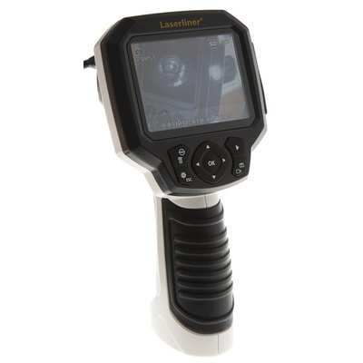 Laserliner 9mm probe Inspection Camera, 5m Probe Length, LED Illumination