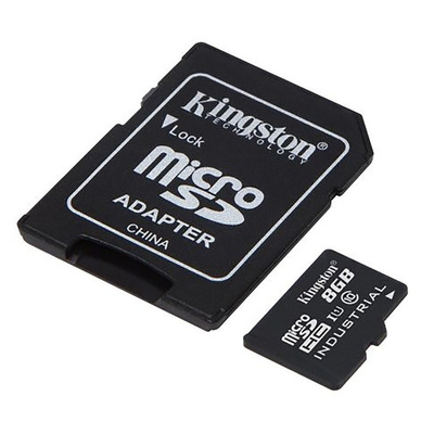 Kingston 8 GB MicroSDHC Card Class 10, UHS-1 U1