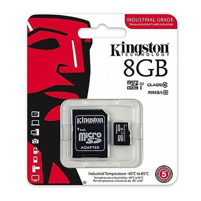 Kingston 8 GB MicroSDHC Card Class 10, UHS-1 U1