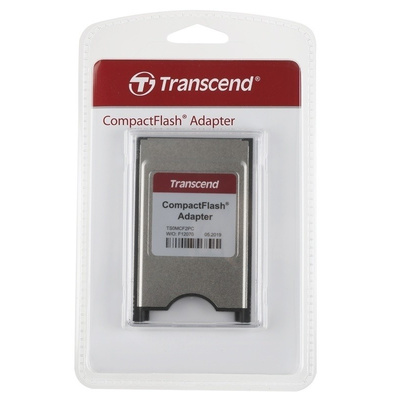 Transcend PCMCIA Internal Card Reader for Compact Flash Type I Card Types