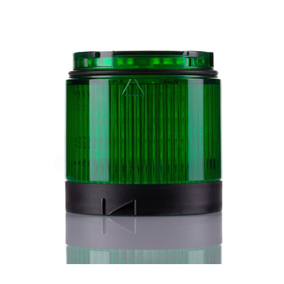 Allen Bradley 856T Series Green Flashing, Steady, Strobe Effect Beacon Tower, 24 V ac/dc, LED Bulb, AC, DC, IP66, IP67