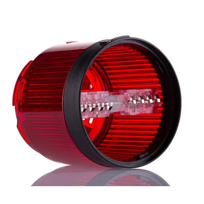 Allen Bradley 856T Series Red Flashing, Steady, Strobe Effect Beacon Tower, 24 V ac/dc, LED Bulb, AC, DC, IP66, IP67