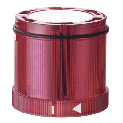 Werma KombiSIGN 72 Series Red Blinking, Steady Effect Beacon, 24 V ac/dc, LED Bulb, AC, DC, IP65