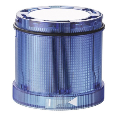 Werma Blue Blinking, Steady Effect Beacon for Use with KombiSIGN 72 Stacking Unit, 24 V ac/dc, LED Bulb, AC, DC, IP65