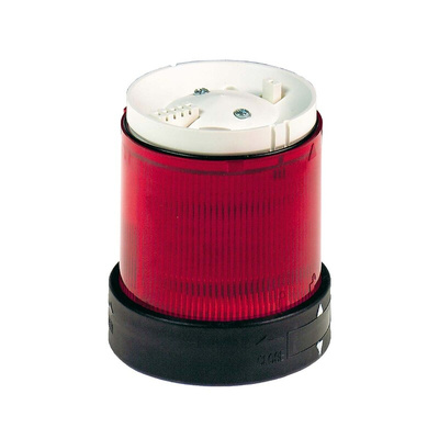 Schneider Electric XVB Series Red Steady Effect Beacon Tower, 24 V ac/dc, LED Bulb, AC, DC, IP65, IP66