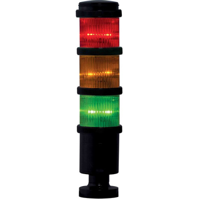 RS PRO Red/Green/Amber Signal Tower, 24 V ac/dc