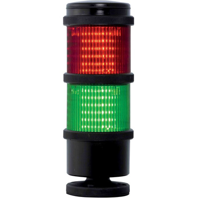 RS PRO Red/Green Signal Tower, 110 V ac