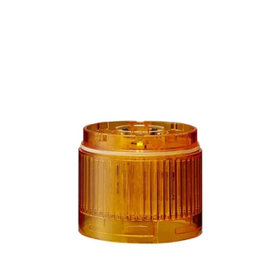 Patlite LR6 Series Amber Light Module, 24 V dc, LED Bulb