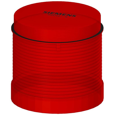 Siemens SIRIUS Series Red Rotating Effect Beacon Unit, 24 V, LED Bulb, AC/DC
