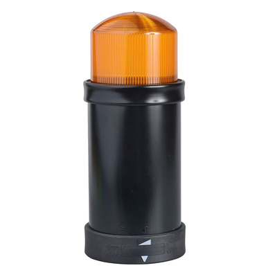 Schneider Electric Harmony XVBC Series Amber Flashing Effect Beacon Unit, 120 V ac, AC