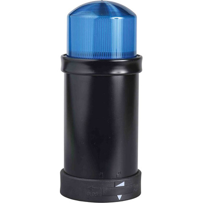 Schneider Electric XVBC Series Blue Flashing Effect Flashing Light Element, 24 V, Discharge Tube Bulb, AC/DC