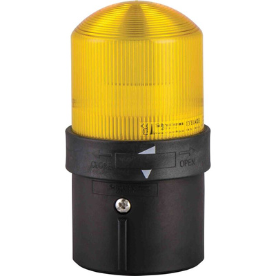 Schneider Electric XVBL Series Yellow Steady Effect Steady Light Element, 24 V, LED Bulb, AC/DC