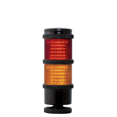 RS PRO Red/Amber Signal Tower, 2 Lights, 240 V