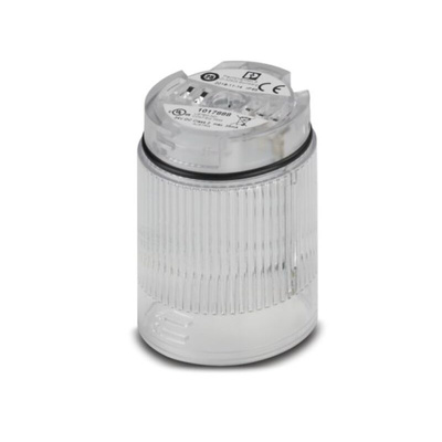 Phoenix Contact PSD Series Clear Flashing Light Element, 24 V, LED Bulb, Vdc