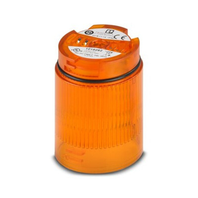 Phoenix Contact PSD Series Orange Flashing Light Element, 24 V, LED Bulb, Vdc