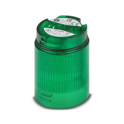 Phoenix Contact PSD Series Green Flashing Light Element, 24 V, LED Bulb, Vdc