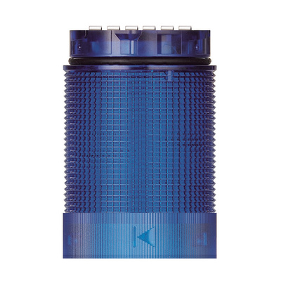 Werma KS40 Series Blue EVS, Flashing Effect Flashing Light Element, 24 V, LED Bulb, DC