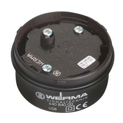 Werma KS71 Series Black Terminal Element, 5 V, DC