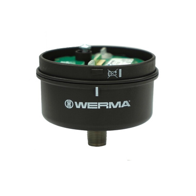 Werma KS71 Series Black Terminal Element, 32 V, DC, IP65