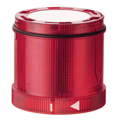 Werma KS72 Series Red EVS, Flashing Effect Flashing Light Element, 24 V, LED Bulb, DC