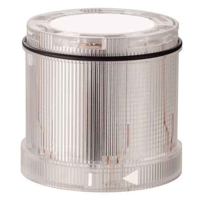 Werma KS72 Series Clear EVS, Flashing Effect Flashing Light Element, 24 V, LED Bulb, DC