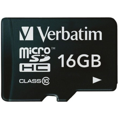 Verbatim 16 GB MicroSDHC Card Class 10